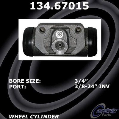 Cylindre de roue arrière par CENTRIC PARTS - 134.67015 pa1