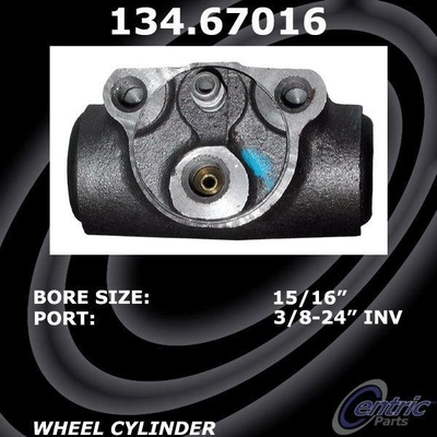 Cylindre de roue arrière par CENTRIC PARTS - 134.67016 pa1