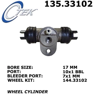 Rear Wheel Cylinder by CENTRIC PARTS - 135.33102 pa4