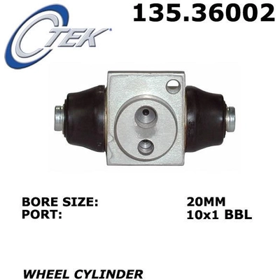 Rear Wheel Cylinder by CENTRIC PARTS - 135.36002 pa2