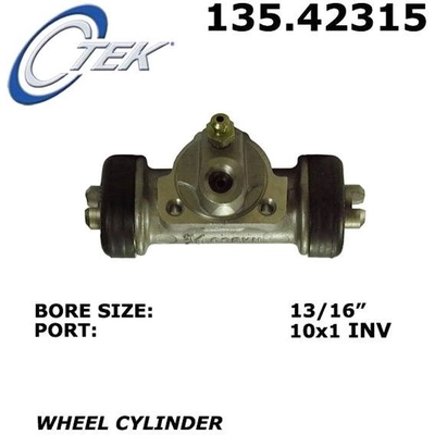 Cylindre de roue arrière by CENTRIC PARTS - 135.42315 pa4