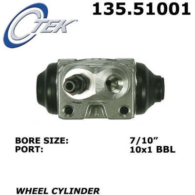 Cylindre de roue arrière par CENTRIC PARTS - 135.51001 pa2
