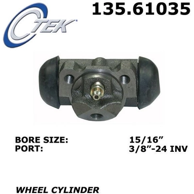 Cylindre de roue arrière par CENTRIC PARTS - 135.61035 pa2