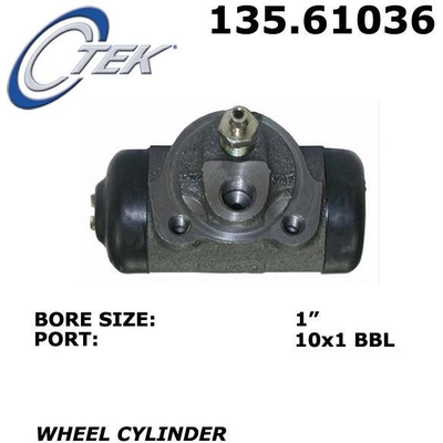 Cylindre de roue arrière par CENTRIC PARTS - 135.61036 pa2