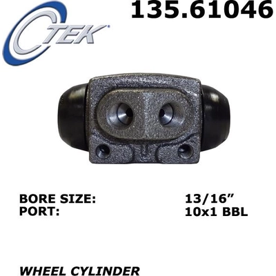 Cylindre de roue arrière par CENTRIC PARTS - 135.61046 pa1
