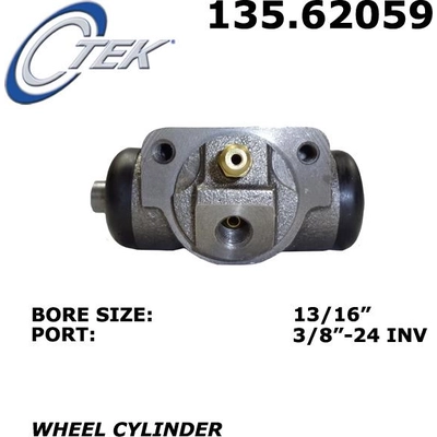 Cylindre de roue arrière par CENTRIC PARTS - 135.62059 pa1