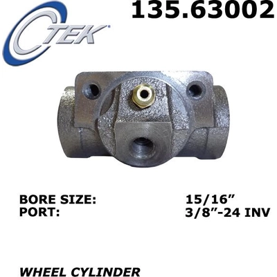 Cylindre de roue arrière par CENTRIC PARTS - 135.63002 pa1