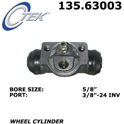 Cylindre de roue arrière par CENTRIC PARTS - 135.63003 pa1