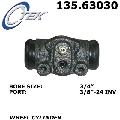 Rear Wheel Cylinder by CENTRIC PARTS - 135.63030 pa1