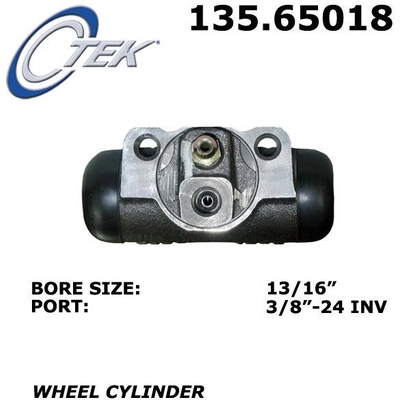 Cylindre de roue arrière par CENTRIC PARTS - 135.65018 pa1