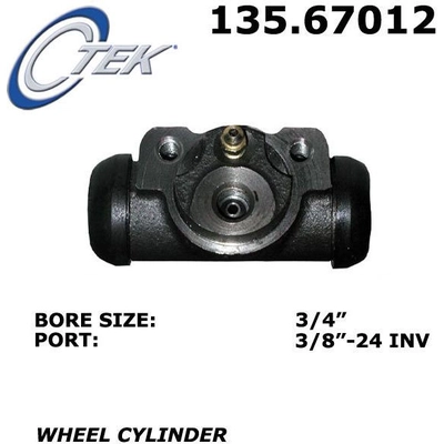 Rear Wheel Cylinder by CENTRIC PARTS - 135.67012 pa1