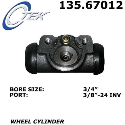 Rear Wheel Cylinder by CENTRIC PARTS - 135.67012 pa4