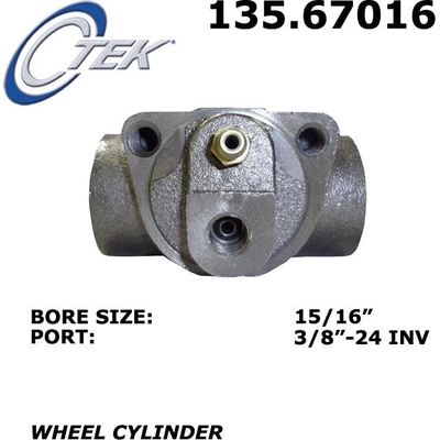 Cylindre de roue arrière by CENTRIC PARTS - 135.67016 pa2