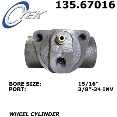 Cylindre de roue arrière by CENTRIC PARTS - 135.67016 pa4