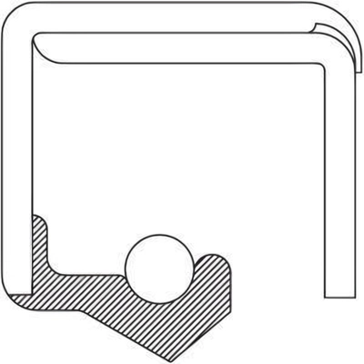 Joint de roue arrière by NATIONAL OIL SEALS - 223550 pa1