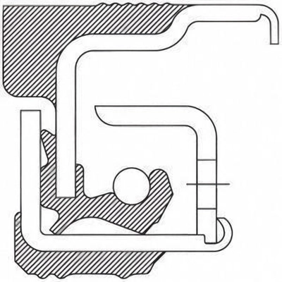 Joint de roue arrière by NATIONAL OIL SEALS - 370003A pa2