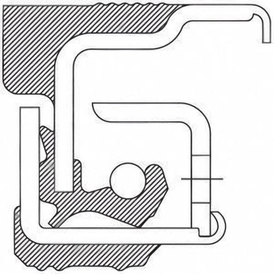 Rear Wheel Seal by NATIONAL OIL SEALS - 370008A pa2