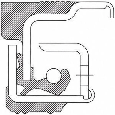 Joint de roue arrière by NATIONAL OIL SEALS - 370023A pa2