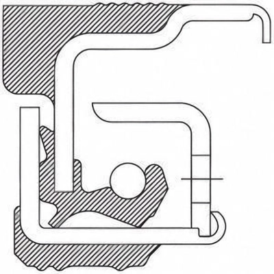 Rear Wheel Seal by NATIONAL OIL SEALS - 370371A pa2