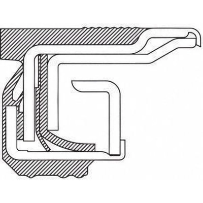 Rear Wheel Seal by NATIONAL OIL SEALS - 380023A pa2