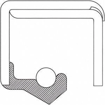 Joint de roue arrière by NATIONAL OIL SEALS - 455086 pa2