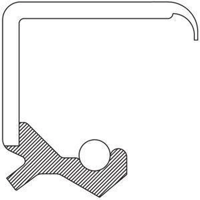 Rear Wheel Seal by NATIONAL OIL SEALS - 473214 pa2