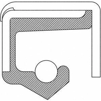 Joint de roue arrière by NATIONAL OIL SEALS - 50151S pa2