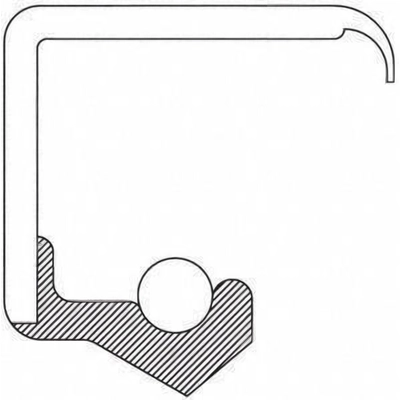 Joint de roue arrière by NATIONAL OIL SEALS - 710578 pa2