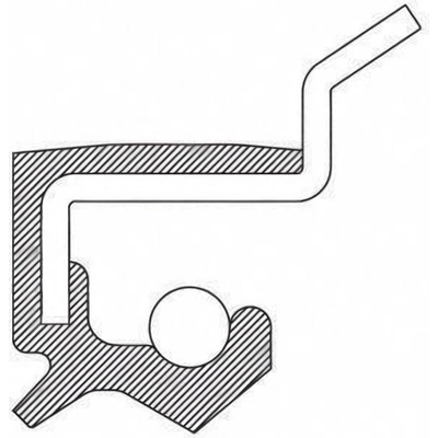 Joint de roue arrière by NATIONAL OIL SEALS - 710586 pa2