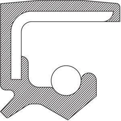 Rear Wheel Seal by NATIONAL OIL SEALS - 710635 pa2