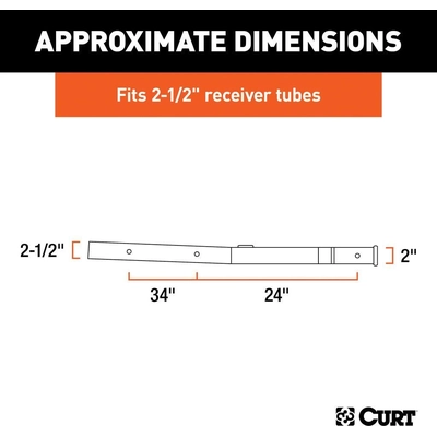 Receiver Adapters & Extenders by CURT MANUFACTURING - 45048 pa10