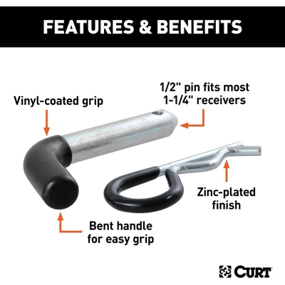 Receiver Pins by CURT MANUFACTURING - 21410 pa5