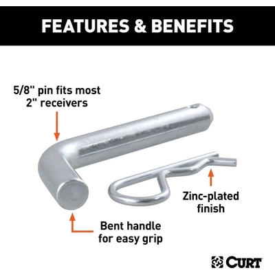 CURT MANUFACTURING - 21500 - Receiver Pins pa5