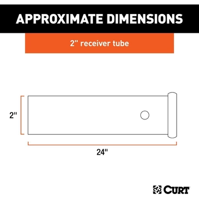 Receiver Tube by CURT MANUFACTURING - 49240 pa4