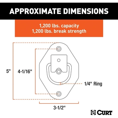 Recessed Rope Ring by CURT MANUFACTURING - 83601 pa4