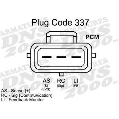 Remanufactured Alternator by ARMATURE DNS - A11658 pa4