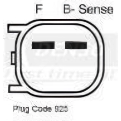 Alternateur reconditionné by DENSO - 210-1184 pa1