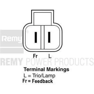 Remanufactured Alternator by REMY - 11079 pa3