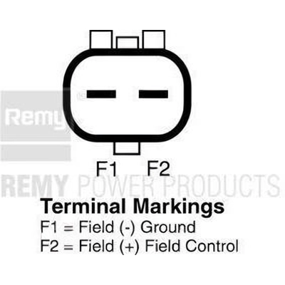 Remanufactured Alternator by REMY - 12562 pa3