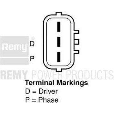Remanufactured Alternator by REMY - 12758 pa3