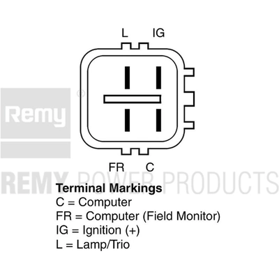 Remanufactured Alternator by REMY - 12813 pa5