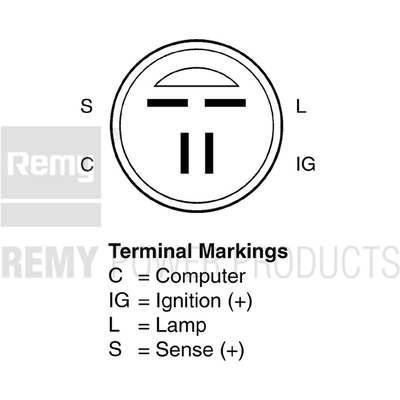 Remanufactured Alternator by REMY - 13367 pa5