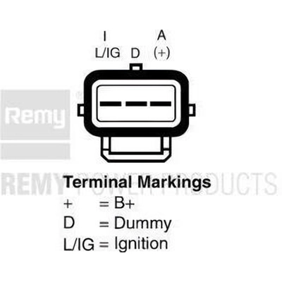 Alternateur reconditionné by REMY - 23733 pa3