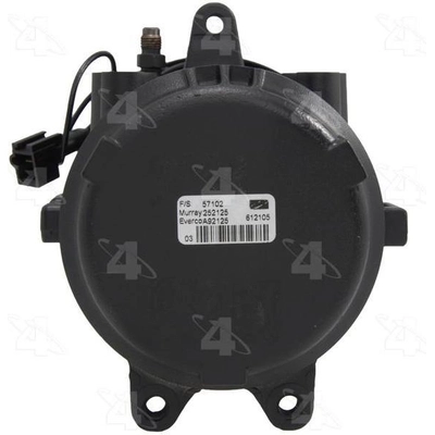 Remanufactured Compressor And Clutch by FOUR SEASONS - 57102 pa3