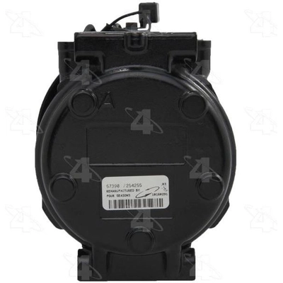 Remanufactured Compressor And Clutch by FOUR SEASONS - 57390 pa1