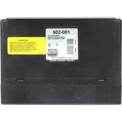 DORMAN - 502-001 - Body Control Module pa4