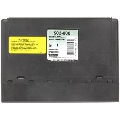 Remanufactured Electronic Control Unit by DORMAN (OE SOLUTIONS) - 502-000 pa3