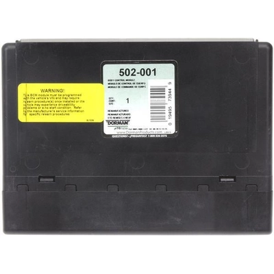 Remanufactured Electronic Control Unit by DORMAN (OE SOLUTIONS) - 502-001 pa4
