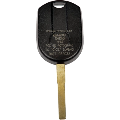 Remote Lock Control Or Fob by DORMAN (OE SOLUTIONS) - 99314ST pa2