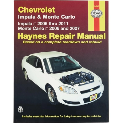 HAYNES PUBLICATIONS - 24047 - Repair Manual pa4